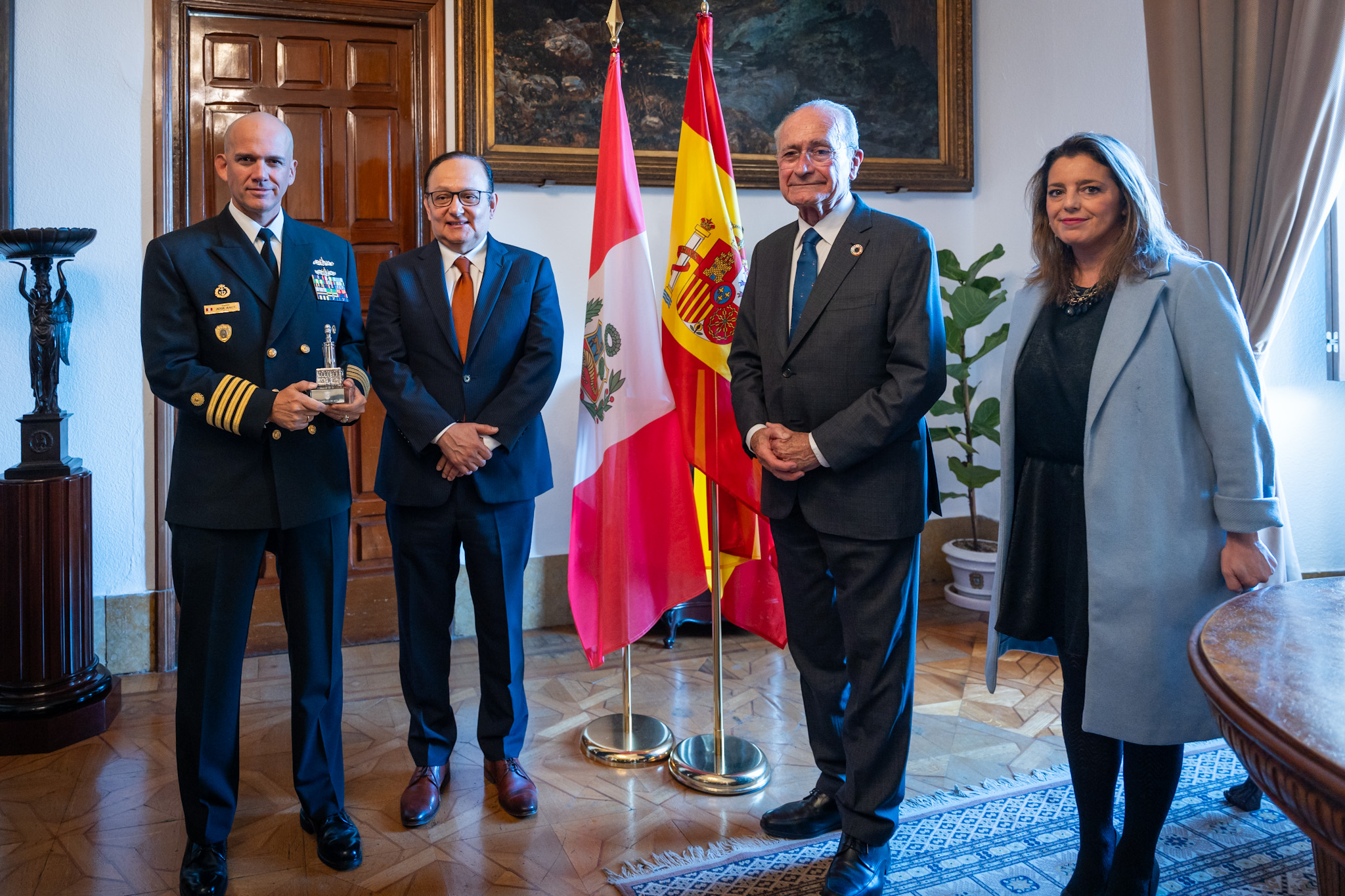 Recepción buque Unión